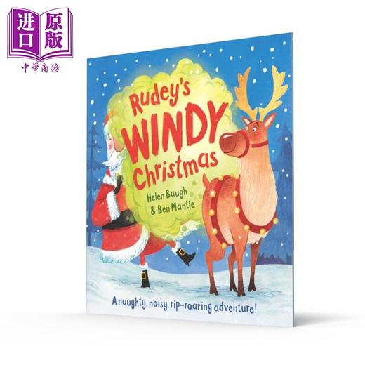 【中商原版】鲁迪的大风圣诞节 Ben Mantle Rudey's Windy Christmas 英文原版 圣诞主题儿童绘本 图画故事书 进口童书3-6岁 商品图1