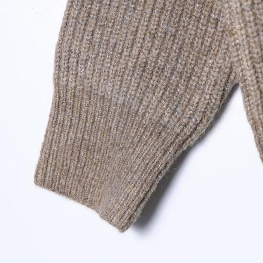 2003SDSA男士秋冬新款痞帅男装美式撞色拉链立领毛衣百搭慵懒风针织衫 商品图3