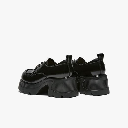 【云粉节】BF楼百思图2026春季新款厚底牛津鞋乐福鞋皮鞋通勤女单鞋CV350AA6吊牌价859，现价469 商品图3