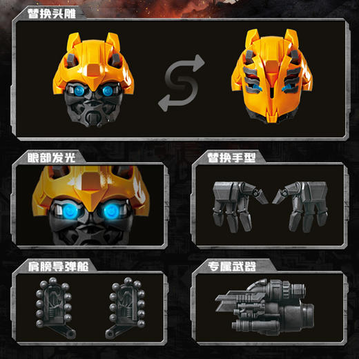 布鲁可积木变形金刚超越版大黄蜂-纪念日百货门店同款168246231 商品图1