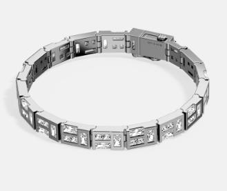 【不退不换，介意勿拍】APM Monaco 手链（单只）  AB5658XBR 商品图1