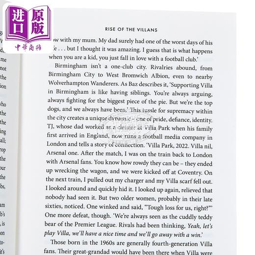 【中商原版】恶人崛起 埃梅里执教阿斯顿维拉内幕  Rise of the Villans 英文原版 Guillem Balague 埃梅里 蒙奇 罗杰斯  商品图2