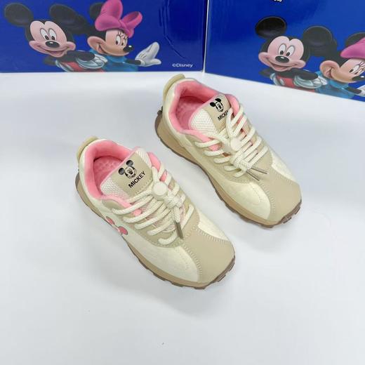 特价59元迪士尼【正版授权】【防伪标】儿童加绒运动休闲鞋板鞋时尚百搭彩绘色系男女童金典板鞋26-37 商品图12