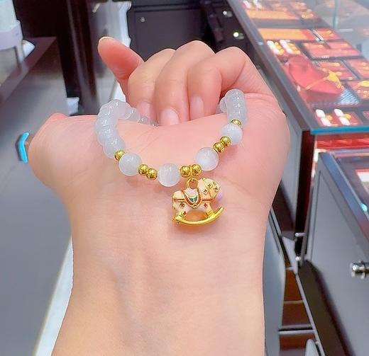 2楼老凤祥足金999小马挂件原价618元 秒杀价508元（配珠金珠另算） 商品图0