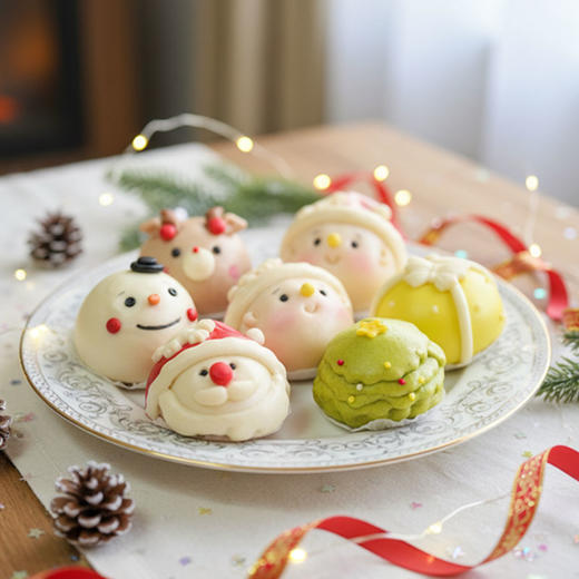 圣诞手作果蔬馒头   310g*3袋 商品图0