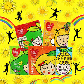 【新品上新】LOVE FARM蜂蜜风味柠檬干/辣味柠檬干/辣味芒果干/鱼露味芒果干(蜜饯)30g休闲零食 创意果干152900/152901/152902/152903