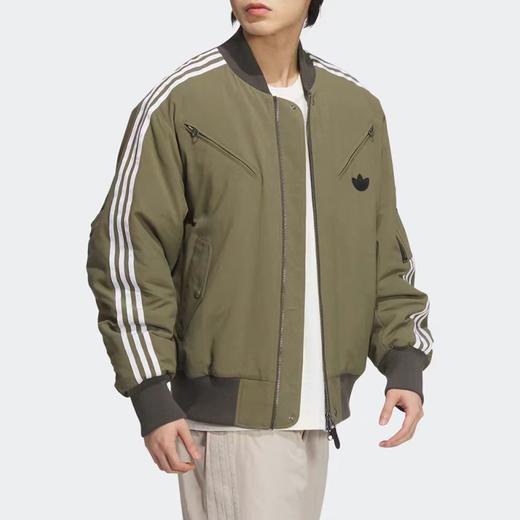 啊迪达斯三叶草冬季棒球服男女款夹棉外套加厚棉衣棉服潮!保暖棉衣 商品图1