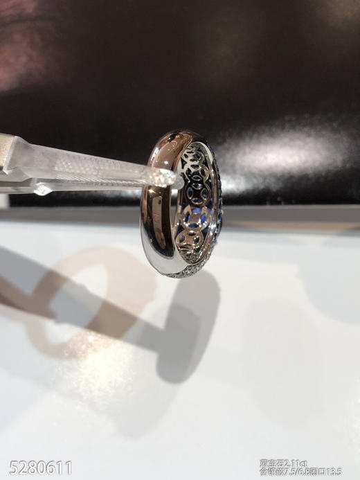 蓝宝石钻石戒指【5280611】具体价格微信咨询 商品图5