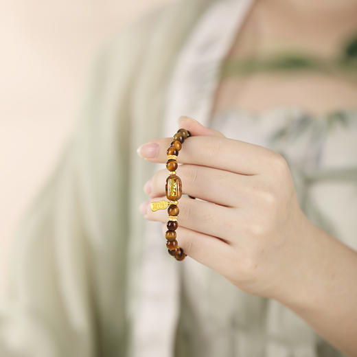 品牌直发 【金六福吉祥系列手串 】多款式可选 沙溢胡可夫妇代言 线下门店1500家 ZXT 商品图2