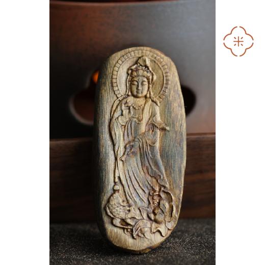 米马饰物 独家订制奇楠沉香 佛菩萨观音的牌子 分给需要的同学 商品图4