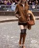 女款针织拼接外套zh017 商品缩略图1