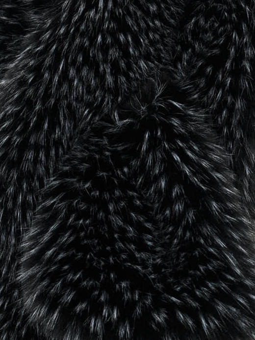 Running Closet｜环保毛大围巾 [ 米 / 黑 仿皮草 ] 【LCM】 商品图7