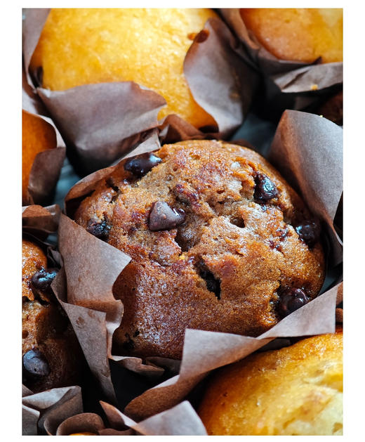 【巧克力玛芬蛋糕】在家也能吃到的美味 外酥里软  口感绵密   进口原料  五星级配方  香港五星酒店、lady M 技术顾问出品    采取国外进口预拌粉 巧克力浓郁  口味更正宗 商品图3