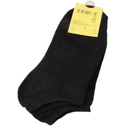 四季通用棉短袜薄款百搭黑白色简约舒适运动浅口短袜男女厂家批发 商品图4