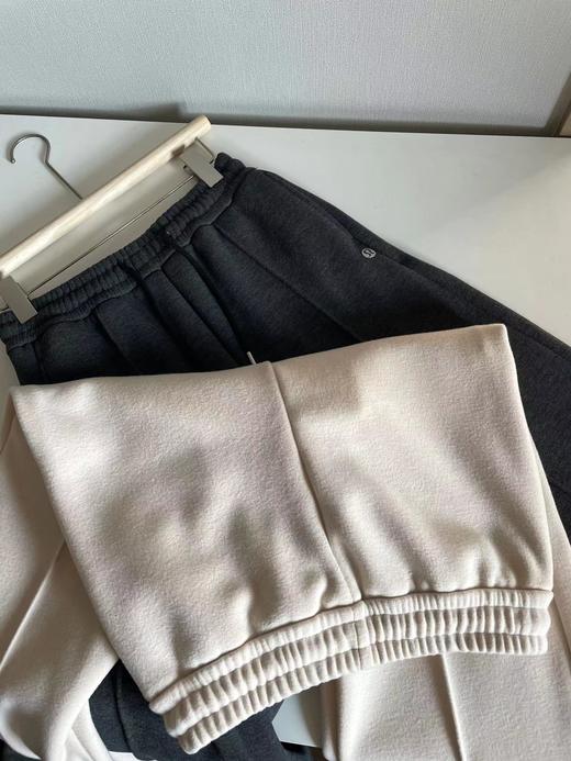 D120237秋冬季加绒松紧抽绳高腰糯米裤女款长裤 商品图14