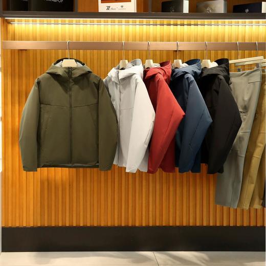 【男士牛货】90鸭绒！户外防风防水！2025新款男士连帽冲锋羽绒服！ 商品图3