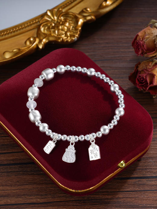 子佩集S999银【清平乐】手串【SC001096】纯银手链2412 商品图0