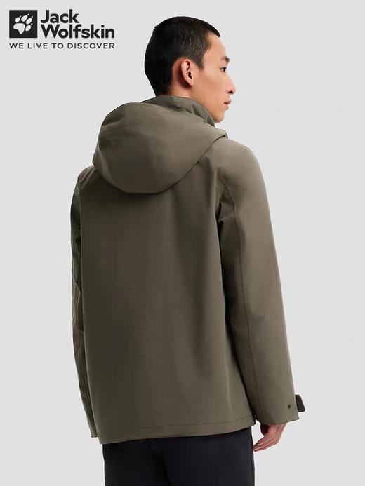 【云粉节】【6折】6楼JACKWOLFSKIN狼爪冬款男款户外防水防风600蓬鹅绒内胆三合一冲锋衣51220915719吊牌价3399折后2039 商品图2