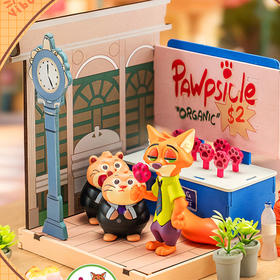 疯狂动物城拼装场景角色生活盲盒-纪念日百货门店同款168095365