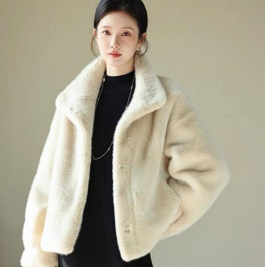 ORIGNAL&CO欧貂绒连帽马甲/大衣 高级老钱风 LP同款 商品图2