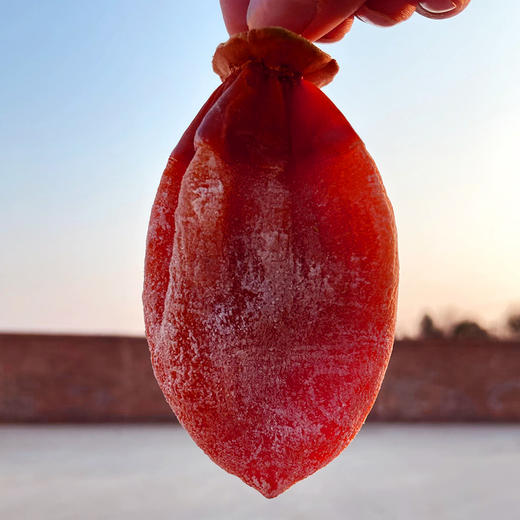 热卖！一口糯叽叽！陕西富平流心柿饼 1-5斤普通装/礼盒装 富平大尖柿子 商品图11