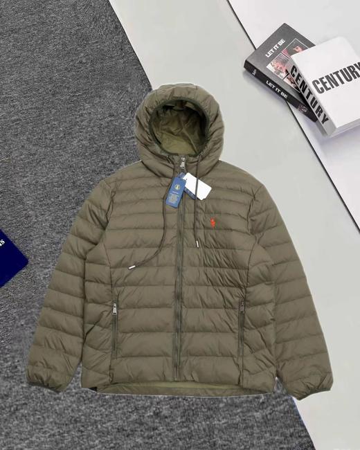 D120208冬季新品轻薄款连帽小标羽绒服外套男女同款 商品图9