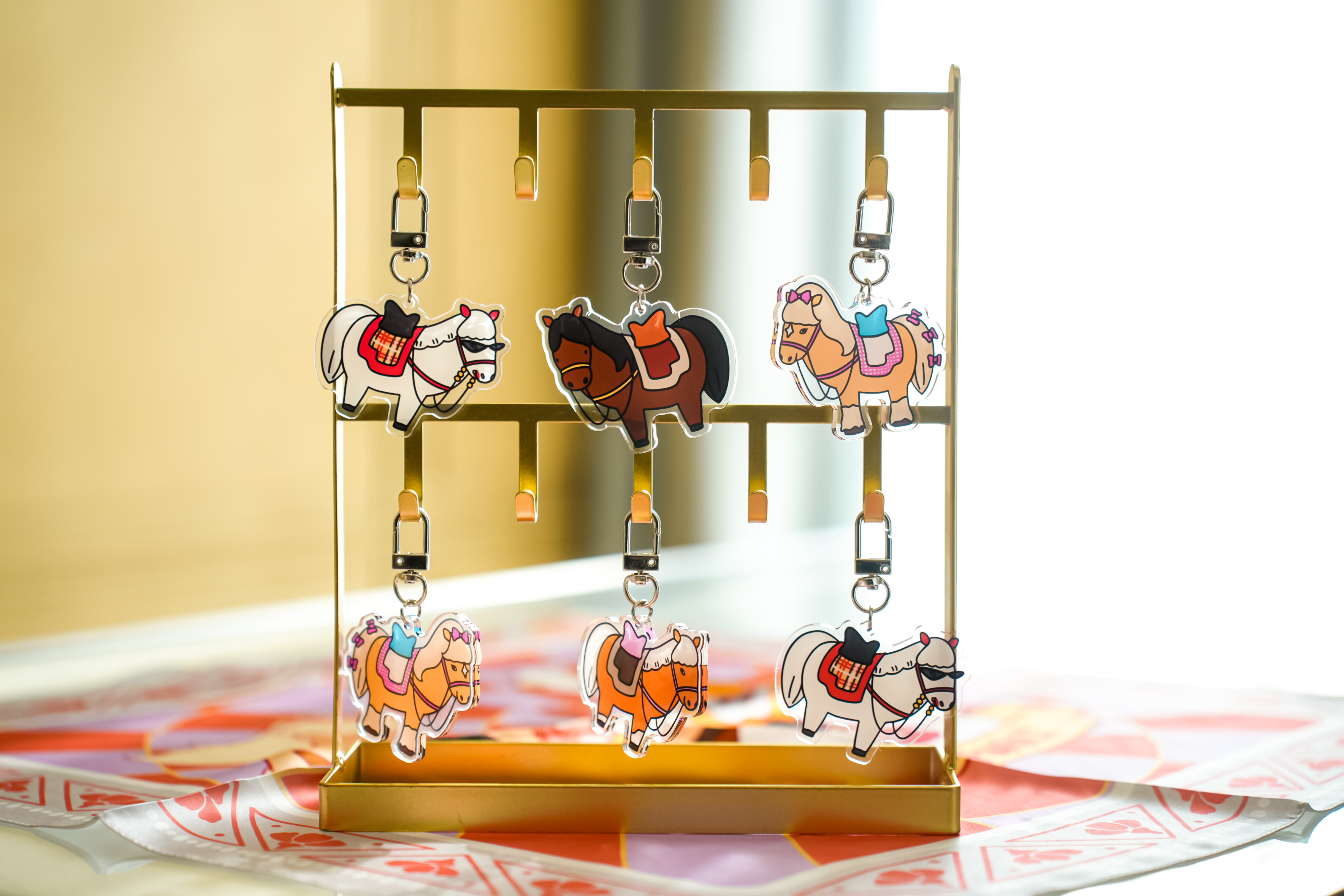 【天星潮玩店】天星小马团挂链钥匙链