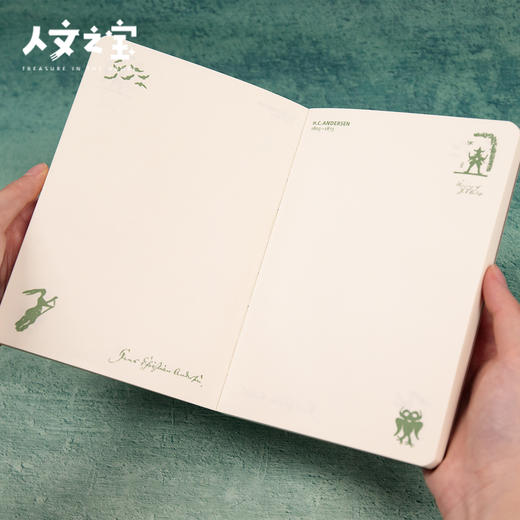 【人文之宝】安徒生童话系列·剪纸元素笔记本 商品图3