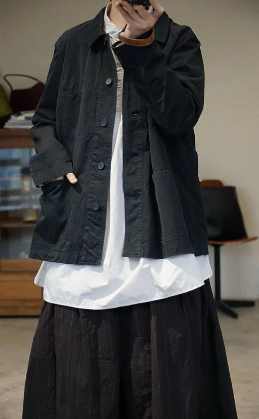 Manuelle guibal中长款阔形衬衣 商品图9