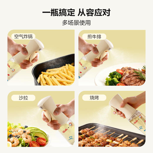 【IP联名】大白兔喷油壶200ml按压式 商品图5