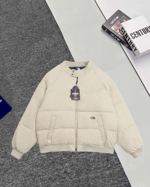 D120209冬季紫标光电子PURPLE LABE系列纯色拉链立领户外防水加厚羽绒服 商品图9