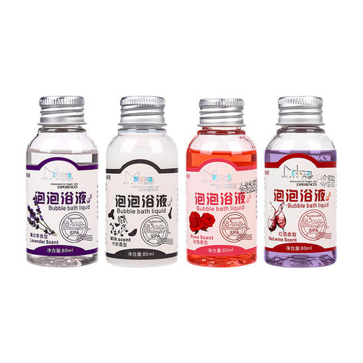 1瓶玫瑰泡泡浴液洗澡80mL 商品图4