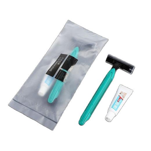 一次性剃须刀套装独立包装酒店专用防水软膜装两层刮胡刀宾馆旅行 商品图4