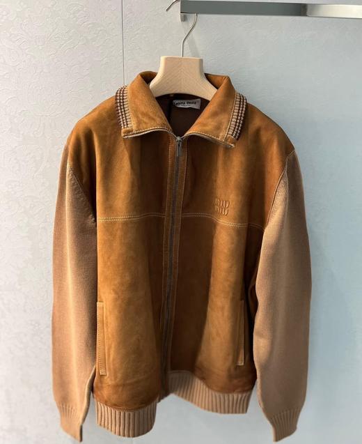 女款针织拼接外套zh017 商品图0