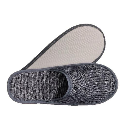 一次性拖鞋酒店宾馆专用居家待客加厚亚麻布防滑加厚大可洗澡批发 商品图4