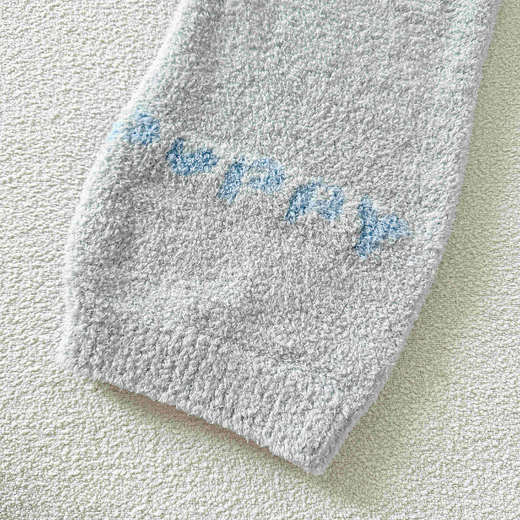 蕾蒂巴蒂【亲子款】BR乖乖狗冬款加厚半边绒儿童亲子装家居服 宝宝套头睡衣套装 保暖幼童大人大童男女童装 商品图5