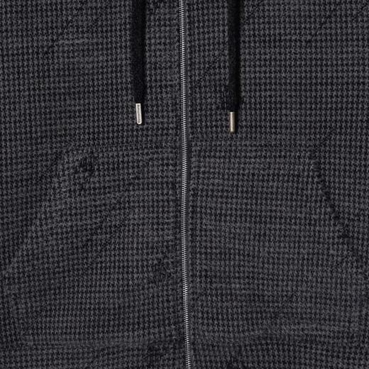 WT311SDSA男士秋冬新款痞帅男装高级感简约撞色线条拉链连帽卫衣百搭潮 商品图3