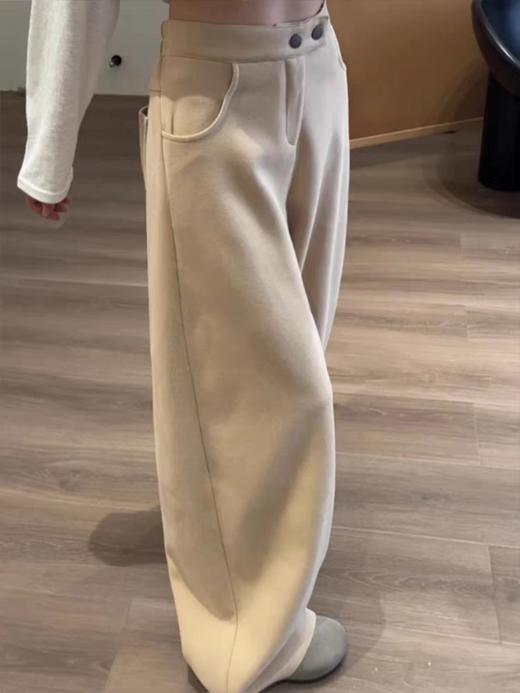 <曾小咸推荐>  韩系弯刀阔腿裤 日常159/件 商品图2