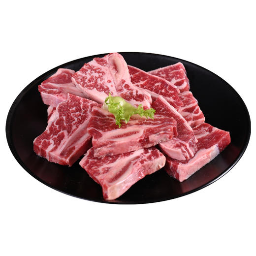 鲜会鲜澳洲/美国进口原切谷饲牛仔骨生鲜牛肉精选带骨牛小排1kg（赠牛佰仕黄油4盒； 品高海盐黑胡椒 4包）生鲜不支持七天无理由 商品图4