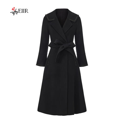 司歌翻领收腰大衣女外套Q90G2136 商品图4