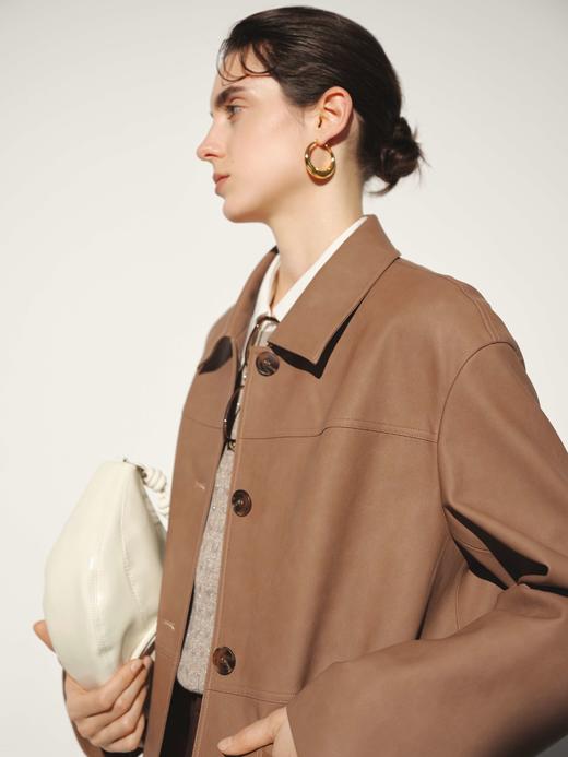 【商场同款】伊芙丽春秋中风衣1G2160022 商品图1