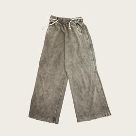 安踏SV 狂潮系列shock 4男款水洗做旧时尚休闲直筒长裤152531302V