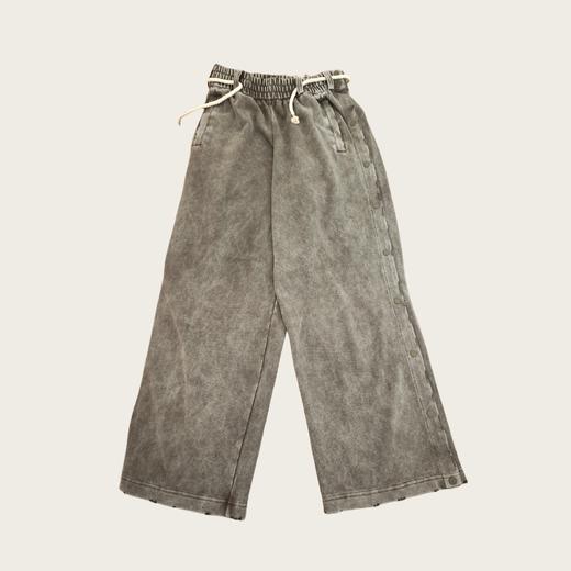 安踏SV 狂潮系列shock 4男款水洗做旧时尚休闲直筒长裤152531302V 商品图0