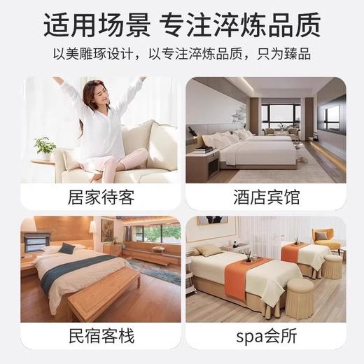 星级酒店一次性亚麻棉麻拖鞋夏季专用大码防滑宾馆民宿居家待客用 商品图3