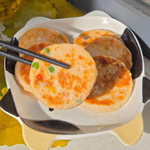 【发出后不支持拦截退货】大黄鲜森 三文鱼饼 240g*3 商品图1