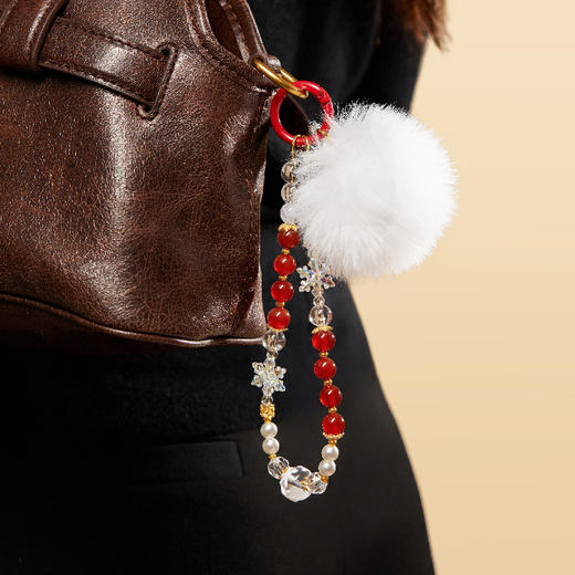 【故宫饰品】故宫雪手机挂绳手腕款手机链文创圣诞新年本命年礼物女 商品图3