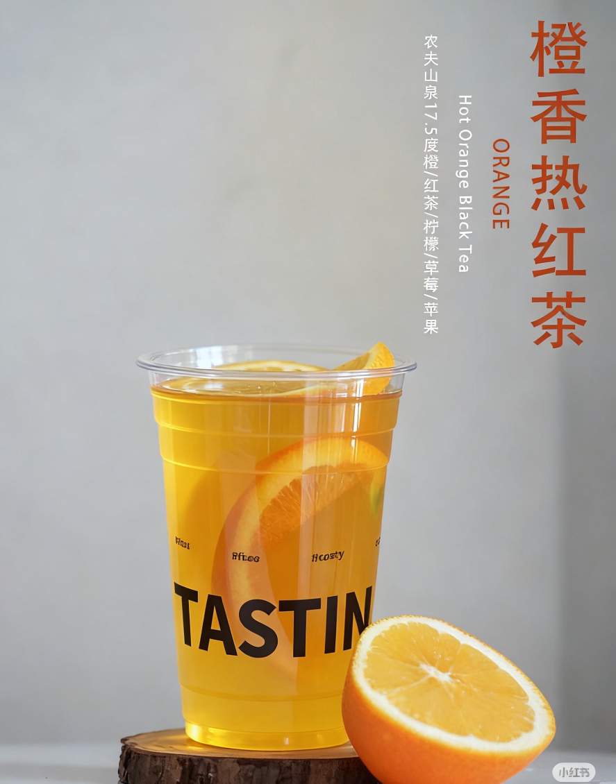 手打橙香热红茶