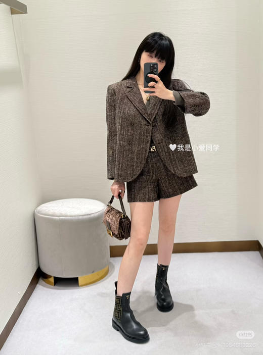 122-5 原楦 渠道货 FF 松紧弹力织带 切尔西 牛皮短靴 机车靴 商品图5