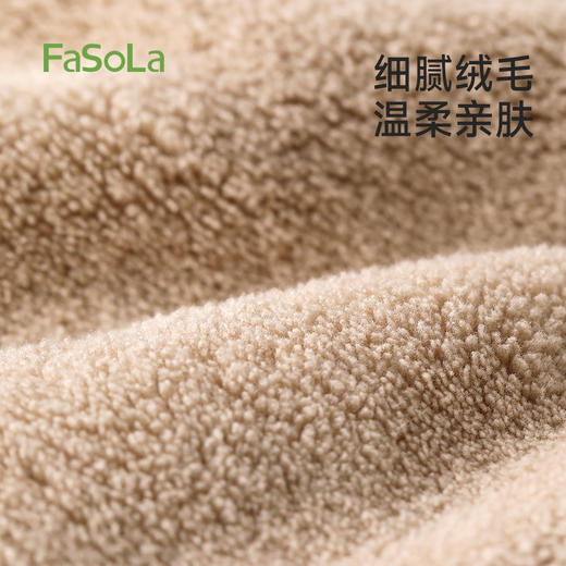 FaSoLa可爱擦手巾挂式吸水加厚卫生间擦手帕毛巾小方巾厨房抹布拾光擦手巾 商品图2