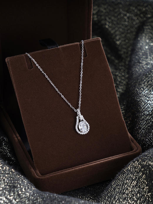 子佩集S925银【星河光芒】套链【YL-6798】纯银锆石时尚项链2412 商品图3